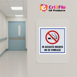 Indicator Nu se fumeaza, Sticker autocolant - Img 4