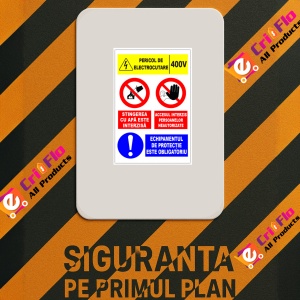 Indicator Panou pentru tablourile electrice, Sticker autocolant - Img 2