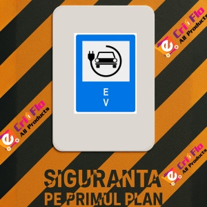 Indicator Parcare ev, Sticker autocolant - Img 2