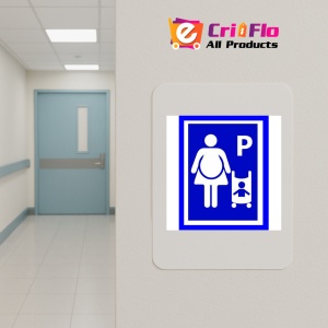 Indicator Parcare pentru femei gravide, Sticker autocolant - Img 4