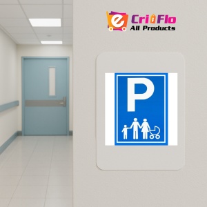 Indicator Parcarea pentru copii, Sticker autocolant - Img 4