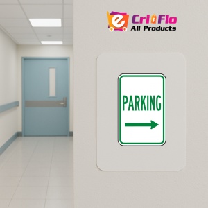 Indicator Parking Right Arrow Sign, Sticker autocolant - Img 4
