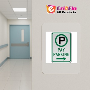 Indicator Pay Parking Signs, Sticker autocolant - Img 4