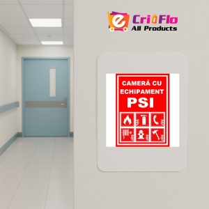 Indicator Pentru camera cu echipament psi, Sticker autocolant - Img 4