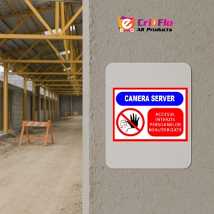 Indicator Pentru camera server, Sticker autocolant - Img 5