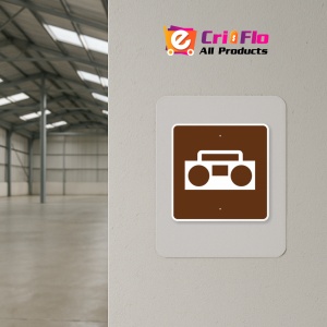 Indicator Pentru camping radio, Sticker autocolant - Img 3