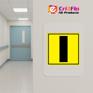 Indicator Pentru depozit litera I randul I si poarta I, Sticker autocolant - Img 3