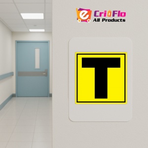 Indicator Pentru depozit litera T randul T si poarta T, Sticker autocolant - Img 4