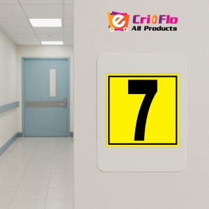 Indicator Pentru depozit numarul 7 randul 7 poarta 7, Sticker autocolant - Img 4
