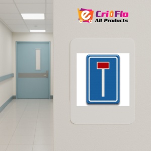 Indicator pentru drum fara iesire, Sticker autocolant - Img 4