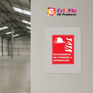 Indicator Pentru echipamente de stingere a incendiilor, Sticker autocolant - Img 3