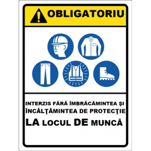 Indicator Pentru echipamentul de munca, Sticker autocolant