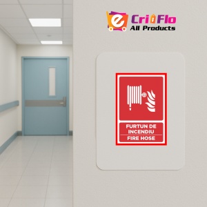 Indicator Pentru furtun de incendiu fire hose, Sticker autocolant - Img 4