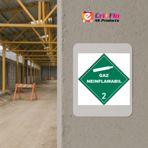 Indicator Pentru gaz care nu e inflamabil clasa 2 adr, Sticker autocolant - Img 5