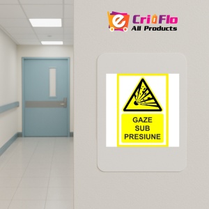 Indicator Pentru gaze sub presiune, Sticker autocolant - Img 4