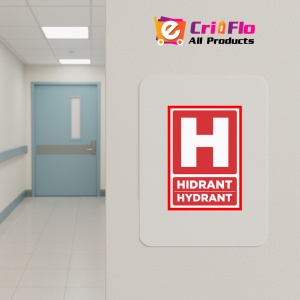 Indicator Pentru hidrant hydrant, Sticker autocolant - Img 4