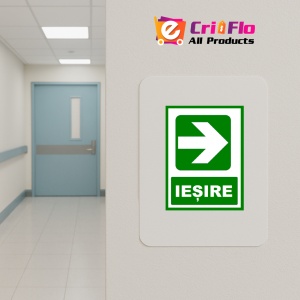 Indicator Pentru iesire cu directie in dreapta, Sticker autocolant - Img 4