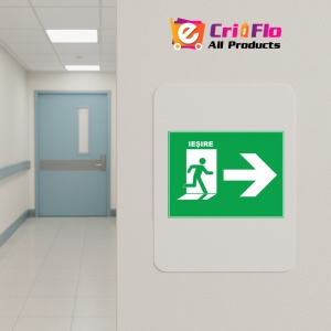 Indicator Pentru iesire de siguranta cu directia la dreapta, Sticker autocolant - Img 4