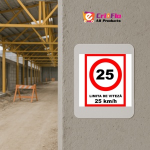 Indicator Pentru limita de viteza 30 km la ora, Sticker autocolant - Img 5