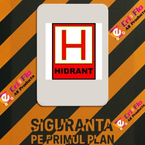 Indicator Pentru marcaje hidranti, Sticker autocolant - Img 2
