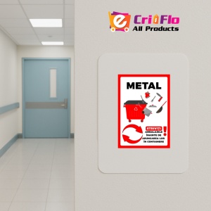 Indicator Pentru metal, Sticker autocolant - Img 4