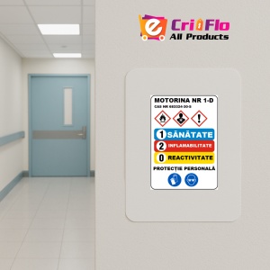 Indicator Pentru motorina nr 1-d, Sticker autocolant - Img 4
