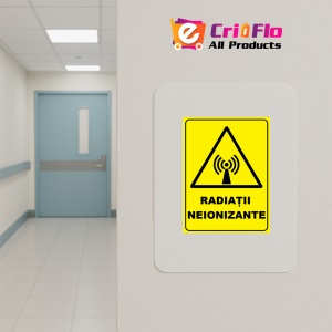 Indicator Pentru radiatii neionizante, Sticker autocolant - Img 4