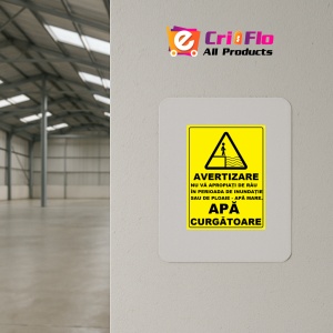 Indicator pentru rauri curgatoare si lacuri, Sticker autocolant - Img 3