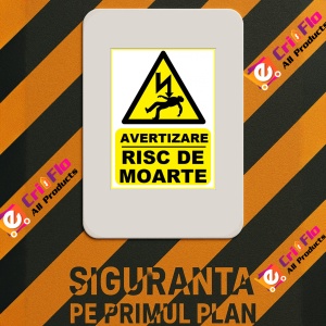 Indicator Pentru risc de moarte, Sticker autocolant - Img 2