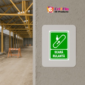 Indicator Pentru scara rulanta in sus, Sticker autocolant - Img 5