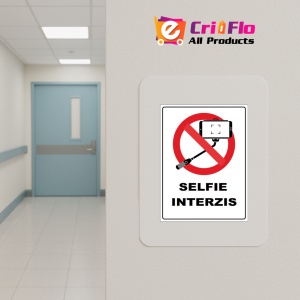 Indicator Pentru selfie interzis, Sticker autocolant - Img 4