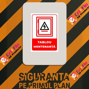 Indicator Pentru tablou mentenanta, Sticker autocolant - Img 2