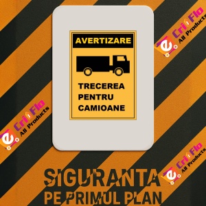 Indicator Pentru trecerea pentru camioane, Sticker autocolant - Img 2