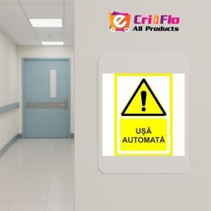 Indicator Pentru usa automata, Sticker autocolant - Img 4