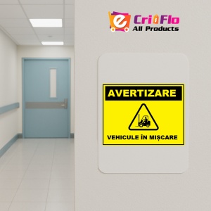 Indicator pentru vehicule in miscare, Sticker autocolant - Img 4