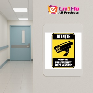 Indicator Pentru video non-stop, Sticker autocolant - Img 4