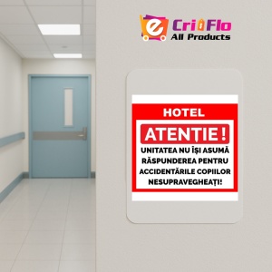 Indicator Placute pentru hotel, Sticker autocolant - Img 4