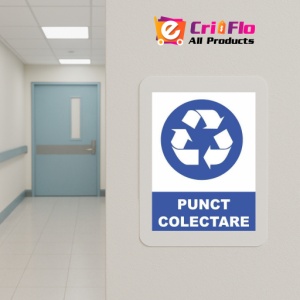 Indicator Punct colectare, Sticker autocolant - Img 5