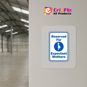 Indicator Reserved Expectant Mothers Sign, Sticker autocolant - Img 3