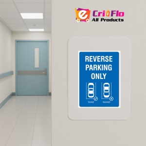 Indicator Reverse parking only v1, Sticker autocolant - Img 4