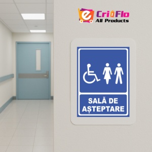 Indicator Sala de asteptare, Sticker autocolant - Img 5