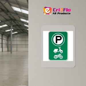 Indicator Scooter Parking Sign, Sticker autocolant - Img 4