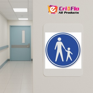 Indicator se circulatie pentru mama si copil, Sticker autocolant - Img 5