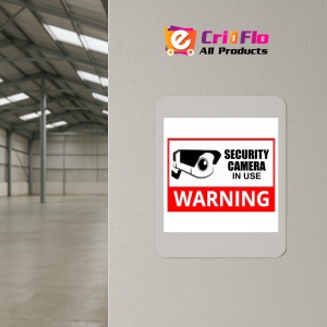 Indicator Security camera in use warning, Sticker autocolant - Img 4