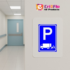 Indicator Semn de parcare aprovizionare marfa, Sticker autocolant - Img 5