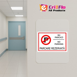 Indicator Semn de parcare nu parcati no parking parcare rezervata, Sticker autocolant - Img 5