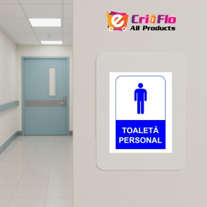 Indicator Semn de toaleta personal pentru barbati, Sticker autocolant - Img 5