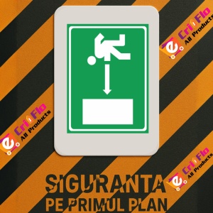 Indicator Semn iesire stanga, Sticker autocolant - Img 3