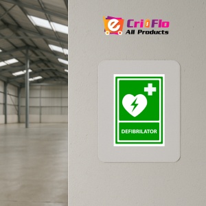 Indicator Semn pentru defibrilator, Sticker autocolant - Img 4