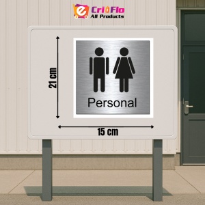 Indicator Semn pentru personal, Sticker autocolant - Img 2
